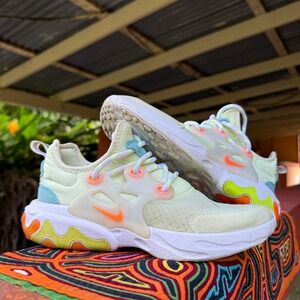 Nike React Presto GS Barely Volt Sneakers BQ4002-700 Women's 5.5–6